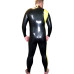 Titan  suit with full thru zip